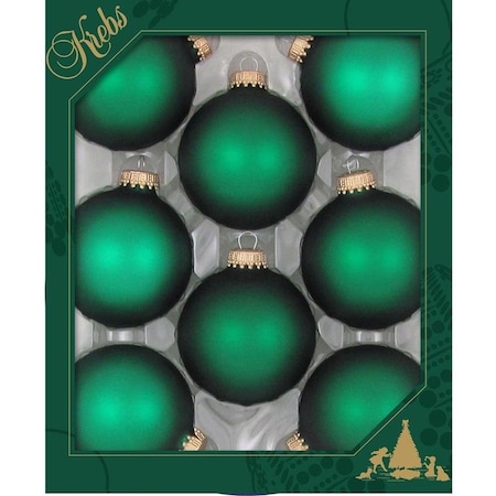 Christmas By Krebs Christmas by Krebs Green Velvet Ball Ornament CBK70221
